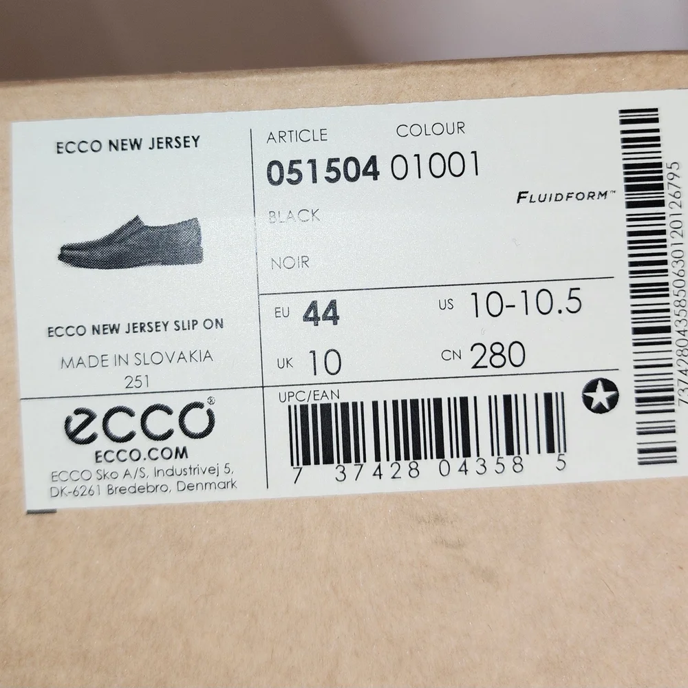 New! Men's ECCO Verona Classic Penny Loafer Size 10